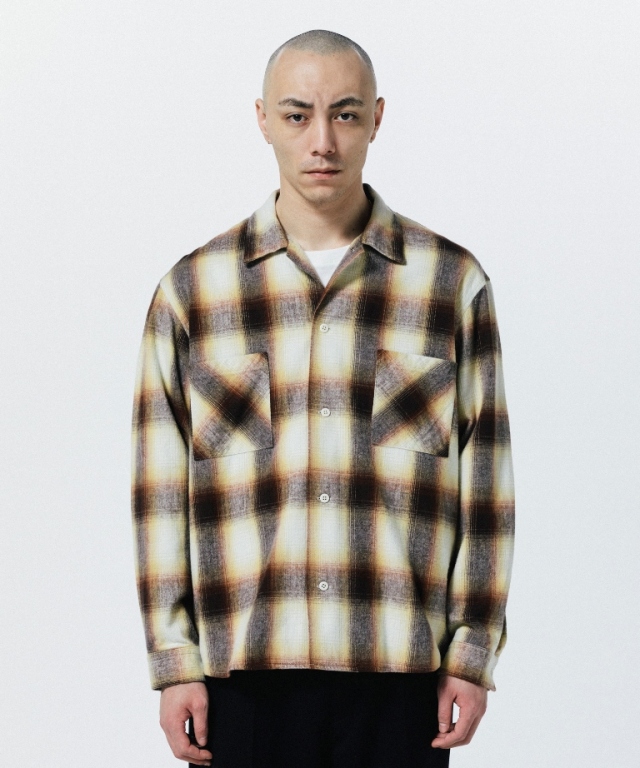 予約商品9月入荷予定】ROTTWEILER 「R9 OMBRE CHECK SHIRT」 オープン