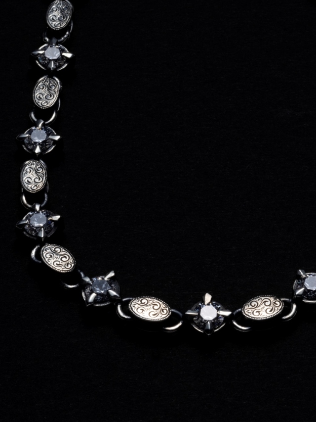 ANTIDOTE BUYERS CLUB 「Engraved Cutstone Link Chain」 SILVER950製