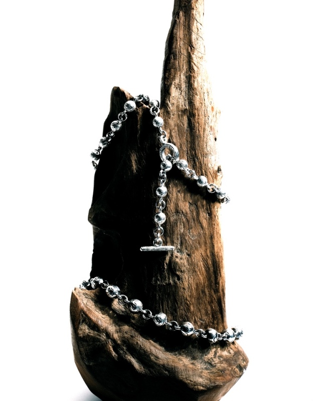ANTIDOTE BUYERS CLUB 「 Engraved Ball Chain 」 SILVER950製 ネックレス