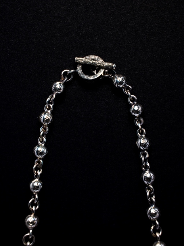 ANTIDOTE BUYERS CLUB 「 Engraved Ball Chain 」 SILVER950製