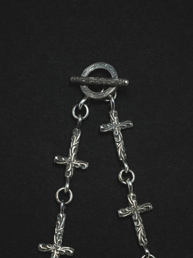 ANTIDOTE BUYERS CLUB 「Ornament Cross Link Chain」 SILVER950製