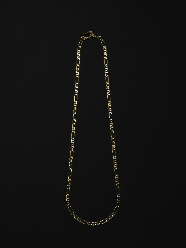 ANTIDOTE BUYERS CLUB　　「Stud Link Figaro Chain」　　K18製 ペンダントチェーン