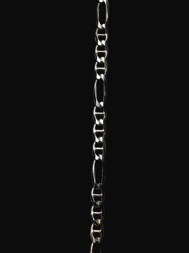 ANTIDOTE BUYERS CLUB 「Stud Link Figaro Chain」 SILVER950製