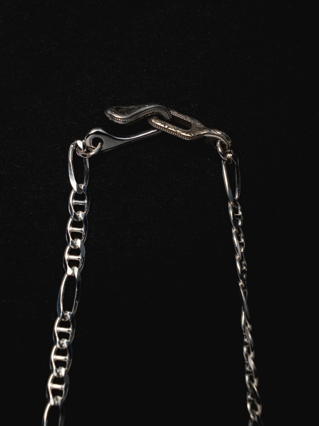 ANTIDOTE BUYERS CLUB 「Stud Link Figaro Chain」 SILVER950製