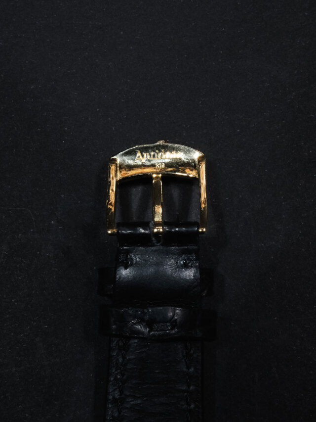 ANTIDOTE BUYERS CLUB 「Leather Bracelet(Crocodile/Gold