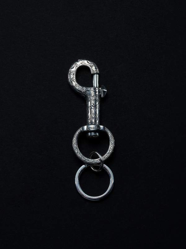 ANTIDOTE BUYERS CLUB 「Engraved Key Ring Clip」 SILVER950製 キーリング