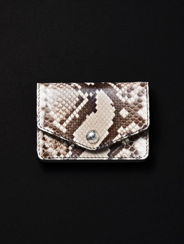 ANTIDOTE BUYERS CLUB　　「 Compact Trucker Wallet (Python) 」　　レザートラッカーウォレット