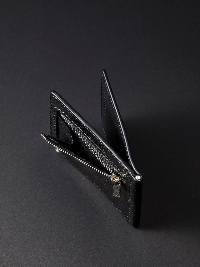 ANTIDOTE BUYERS CLUB 「 Money Clip Wallet (Python Black