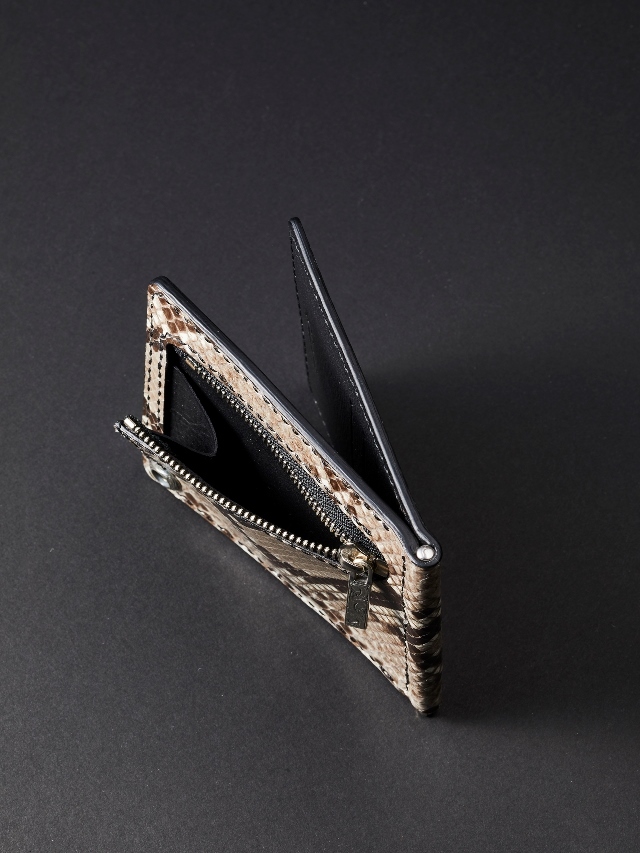 ANTIDOTE BUYERS CLUB 「 Money Clip Wallet (Python Natural