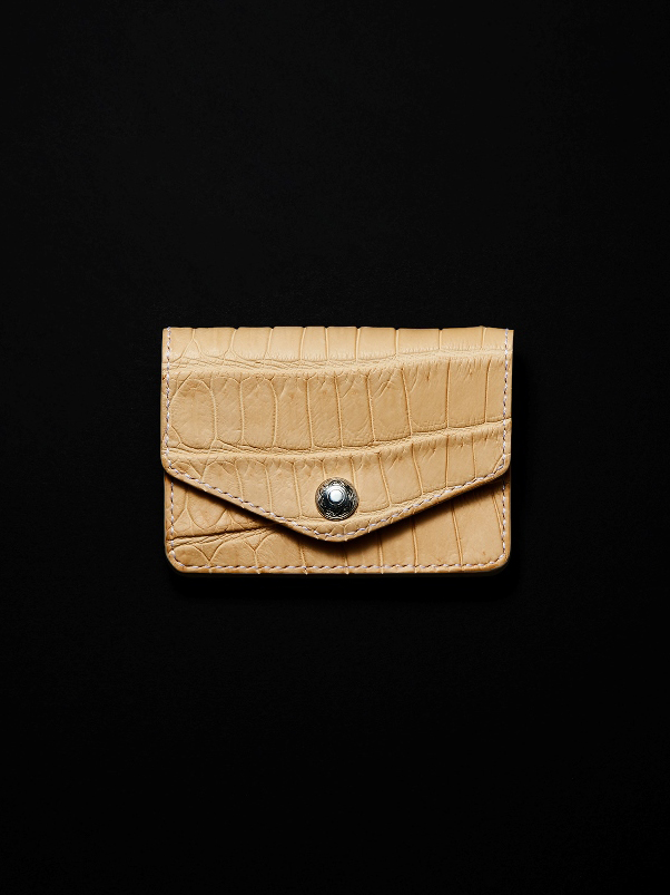 ANTIDOTE BUYERS CLUB　　「Compact Trucker Wallet (Natural Crocodile) 」　　コンパクトトラッカーウォレット