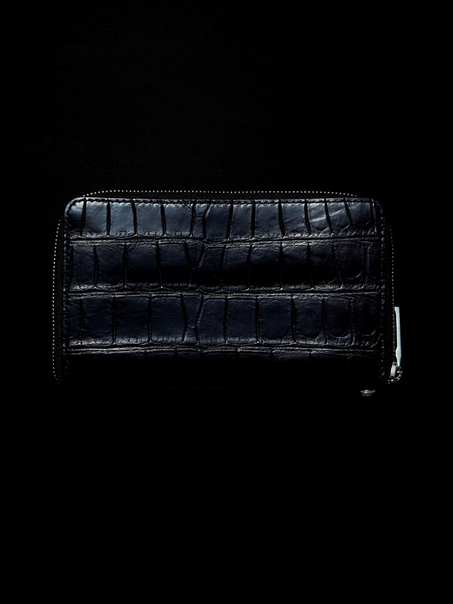 ANTIDOTE BUYERS CLUB 「Round Zip Long Wallet(Crocodile
