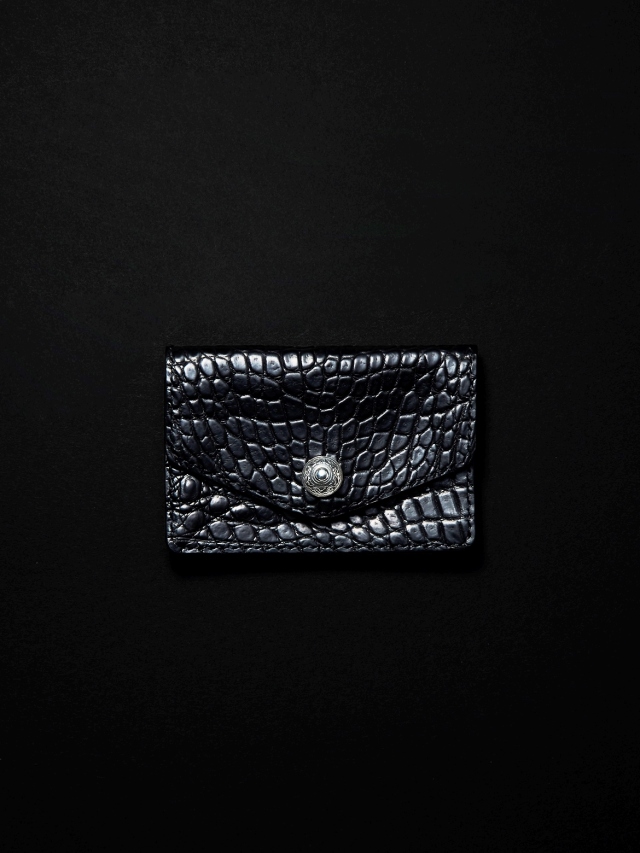 ANTIDOTE BUYERS CLUB　　「 Card Case　(Black Crocodile) 」　カードケース