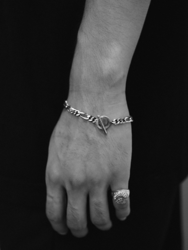 ANTIDOTE BUYERS CLUB 「 Figaro Wide Chain Bracelet