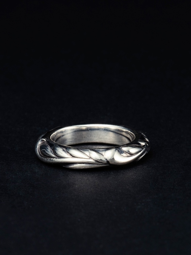 ANTIDOTE BUYERS CLUB Ring SILVER950製 リング 22SS 〜】ANTIDOTE BUYERS CLUB 「Engraved ID Ring」 SILVER950
