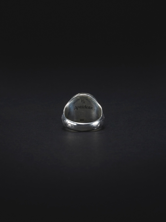 ANTIDOTE BUYERS CLUB 「Engraved Mary Ring」 SILVER950製 リング