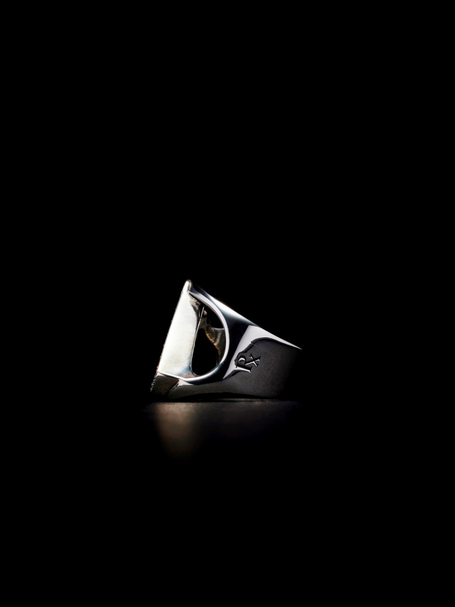 ANTIDOTE BUYERS CLUB 「Engraved Initial Ring」 SILVER950 製