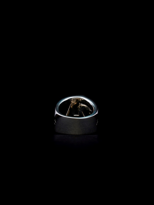 Antidote シルバー950リング ANTIDOTE BUYERS CLUB 「Engraved Initial Ring」 SILVER950 製