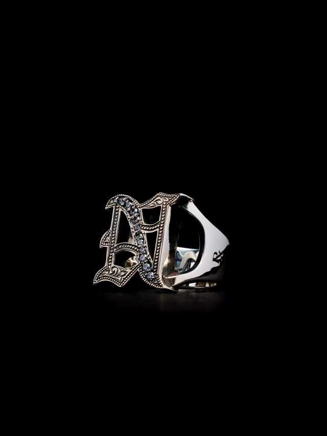 ANTIDOTE BUYERS CLUB 「Engraved Initial Ring」 SILVER950 製 リング
