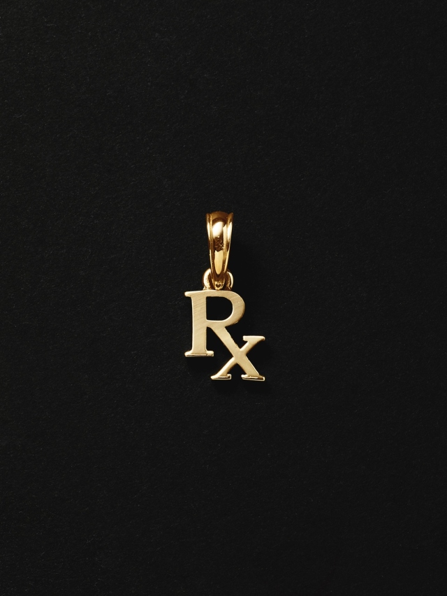 ANTIDOTE BUYERS CLUB 「 RX Pendant 」 18K 製 ペンダントトップ