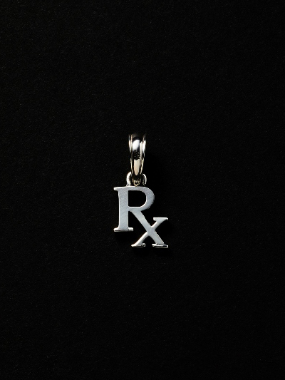 ANTIDOTE BUYERS CLUB　　「 RX Pendant 」　　SILVER950製 ペンダントトップ