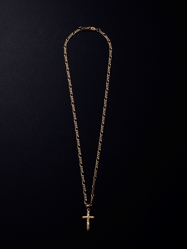 美品 ANTIDOTE BUYERS CLUB silver950 415P▲ ANTIDOTE BUYERS CLUB 「Engraved Toggle Chain」 SILVER950製