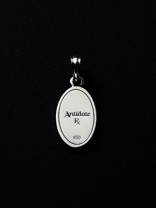 ANTIDOTE BUYERS CLUB 「Engraved Plate Pendant 」 SILVER950製