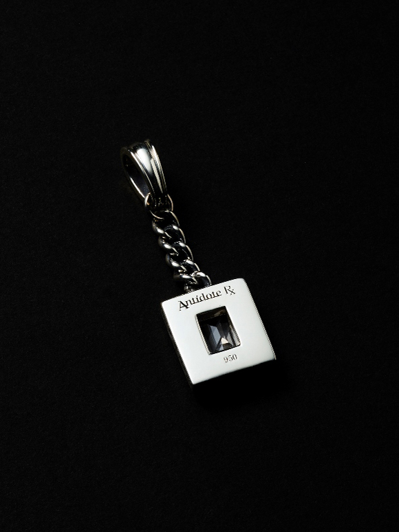 ANTIDOTE BUYERS CLUB 「Engraved Gemstone Pendant」 SILVER950製