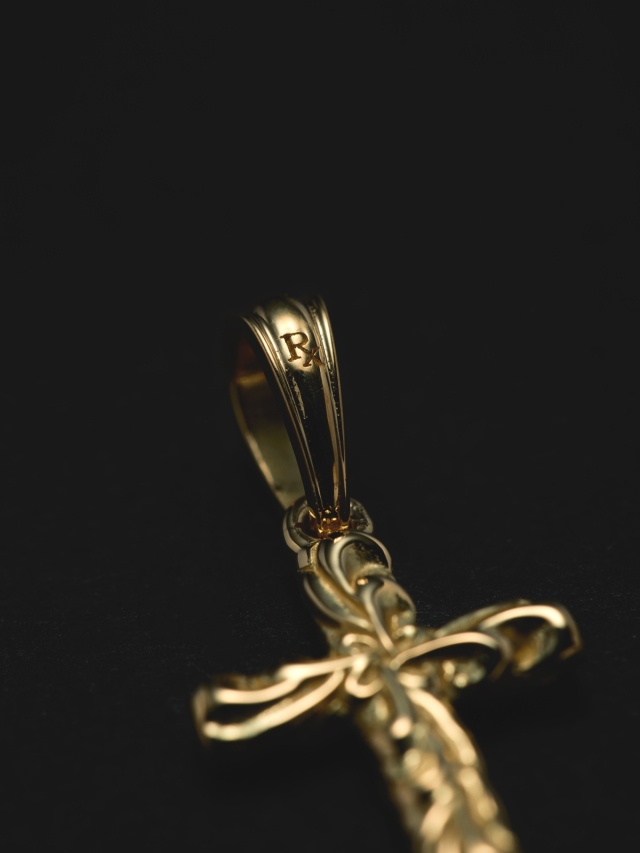 ANTIDOTE BUYERS CLUB 「Ornament Tiny Cross Pendant」 SILVER950製 ANTIDOTE BUYERS CLUB 「Ornament Tiny Cross Pendant」 SILVER950製