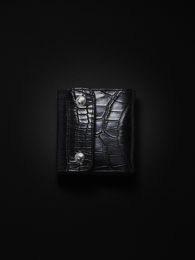 ANTIDOTE BUYERS CLUB 「Trifold Wallet(Crocodile)」 三つ折りレザー