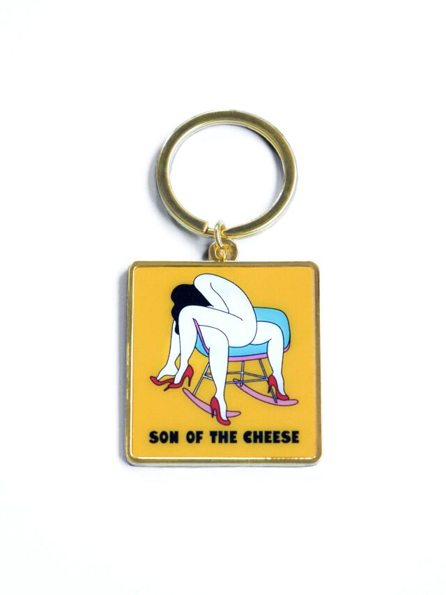 SON OF THE CHEESE × FUCCI　「FUCCI KEY CHAIN ‘LEAVE ME ALONE’」キーホルダー