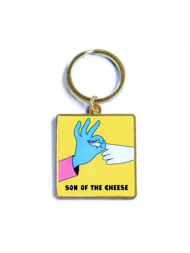 SON OF THE CHEESE × FUCCI　「FUCCI KEY CHAIN ‘SIGN LANGUAGE’」キーホルダー