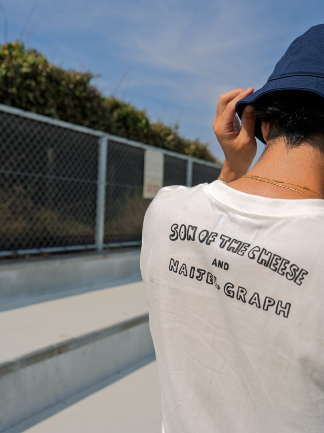 SON OF THE CHEESE 「DOG SKATE TEE」 プリント ティーシャツ