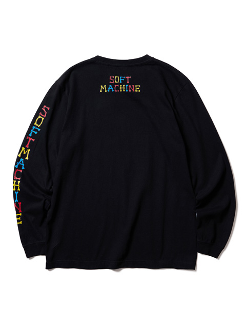 SOFTMACHINE 「VIGOROUS LS」 ロングスリーブプリントティーシャツ