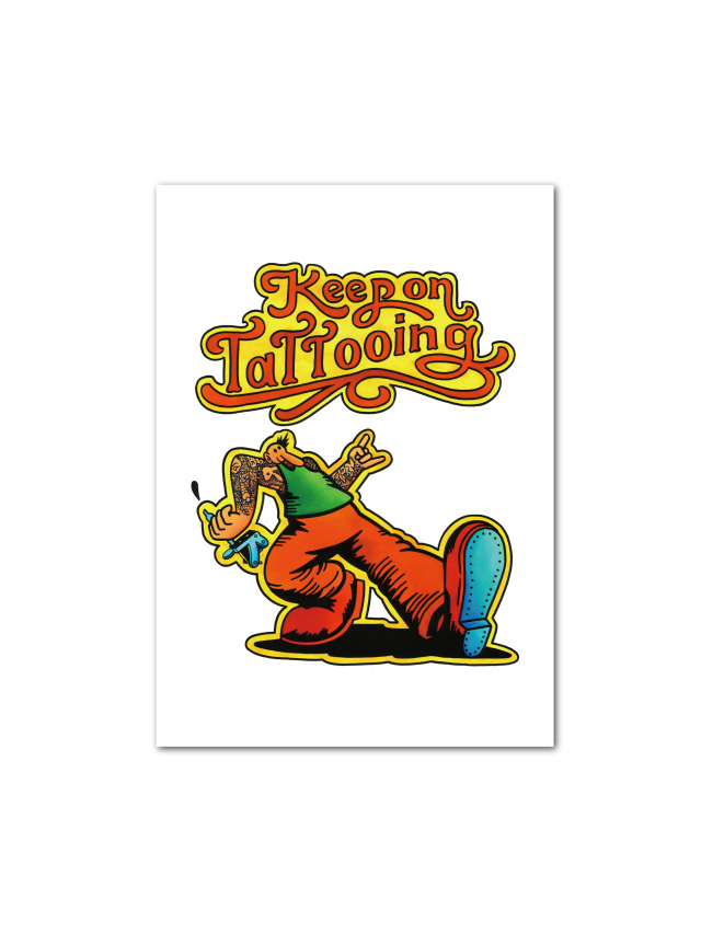 SOFTMACHINE 「KEEP ON TATTOOING POSTER」 A3ポスター