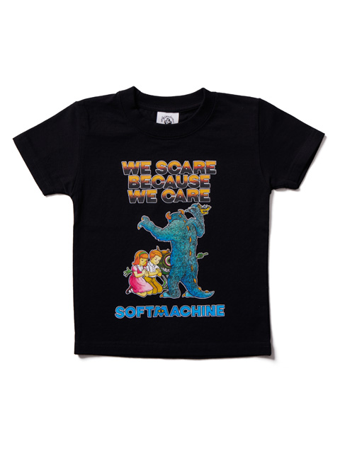 SOFTMACHINE 「MONSTERS KIDS」 キッズティーシャツ