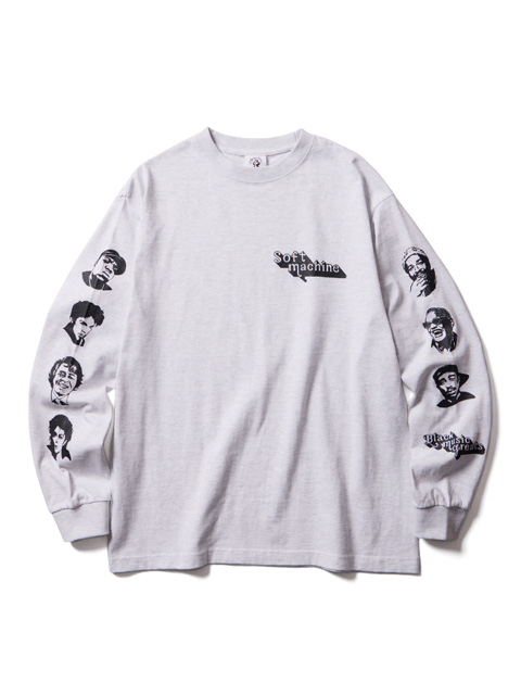SOFTMACHINE 「DEATH SOUL LS」 プリントロングスリーティーシャツ