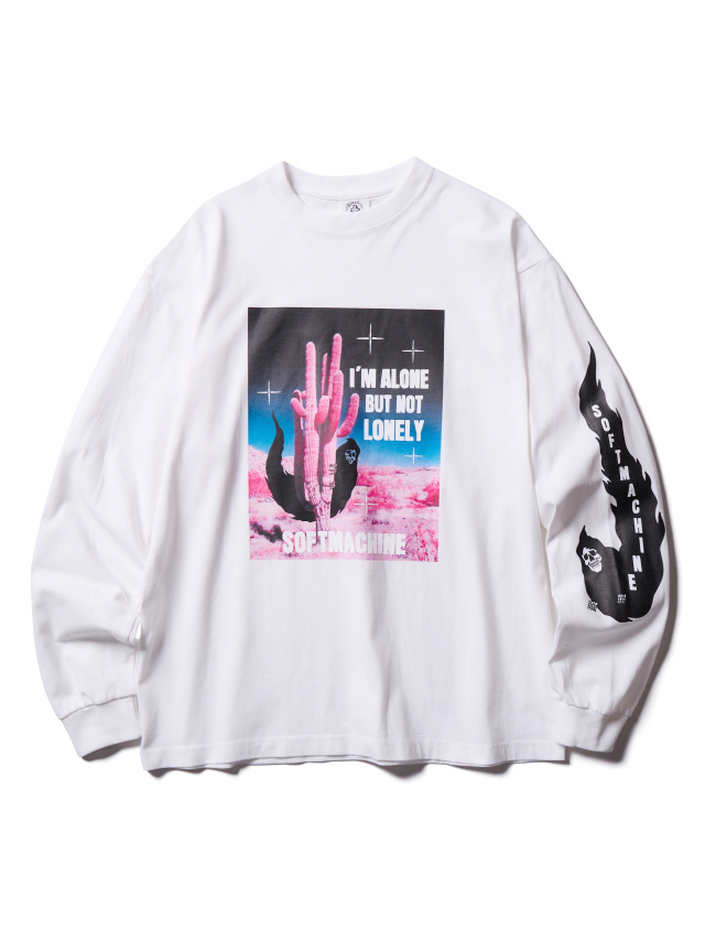 SOFTMACHINE 「FLOATING LS」 ロングスリーブプリントティーシャツ