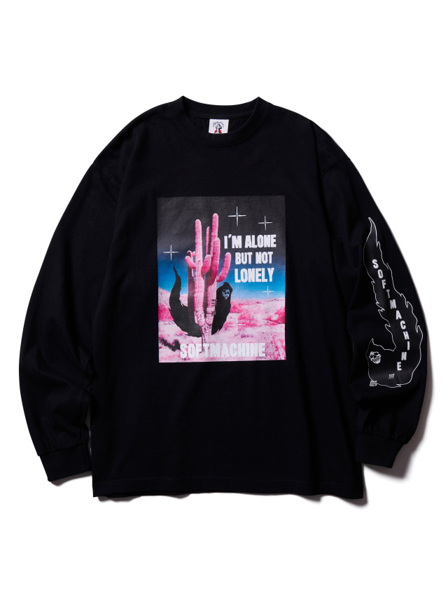 SOFTMACHINE 「FLOATING LS」 ロングスリーブプリントティーシャツ