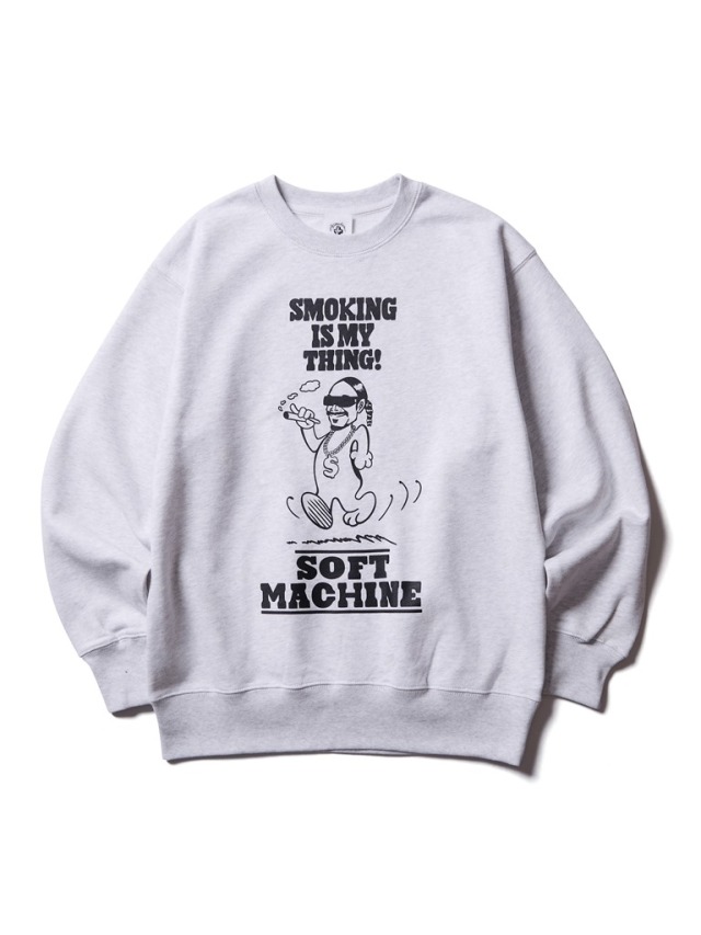 SOFTMACHINE 「 MY THING SWEAT」 クルーネックスウェット