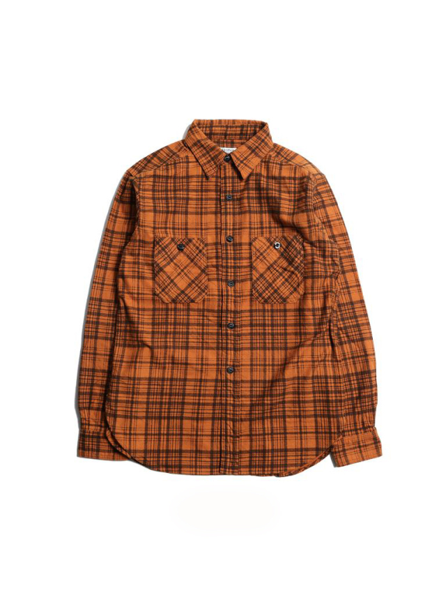 TROPHY CLOTHING 「Signal Check Shir」 レギュラーカラー
