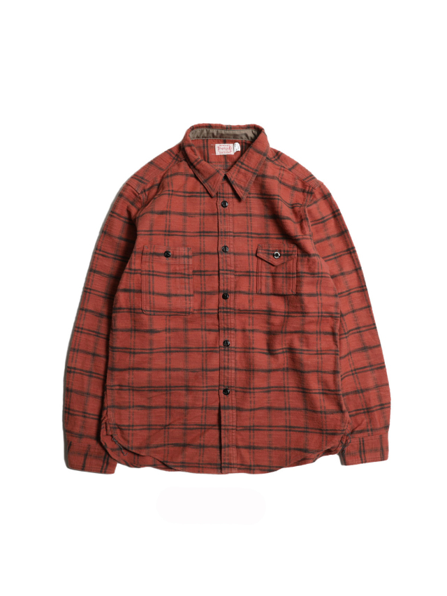 A MACHINE チェックシャツ　2 TROPHY CLOTHING 「Machine Age Check Shirt」 フランネル チェック