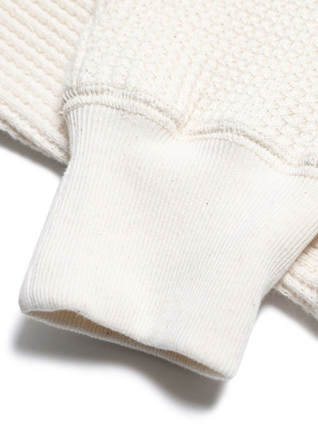 TROPHY CLOTHING 「Heavy Waffle Mil Henley L/STee」 ヘビーワッフル