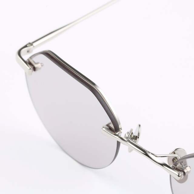 OWN 「#10 SILVER TITANIUM/CLEAR GRAY」 メタルグラッシーズ