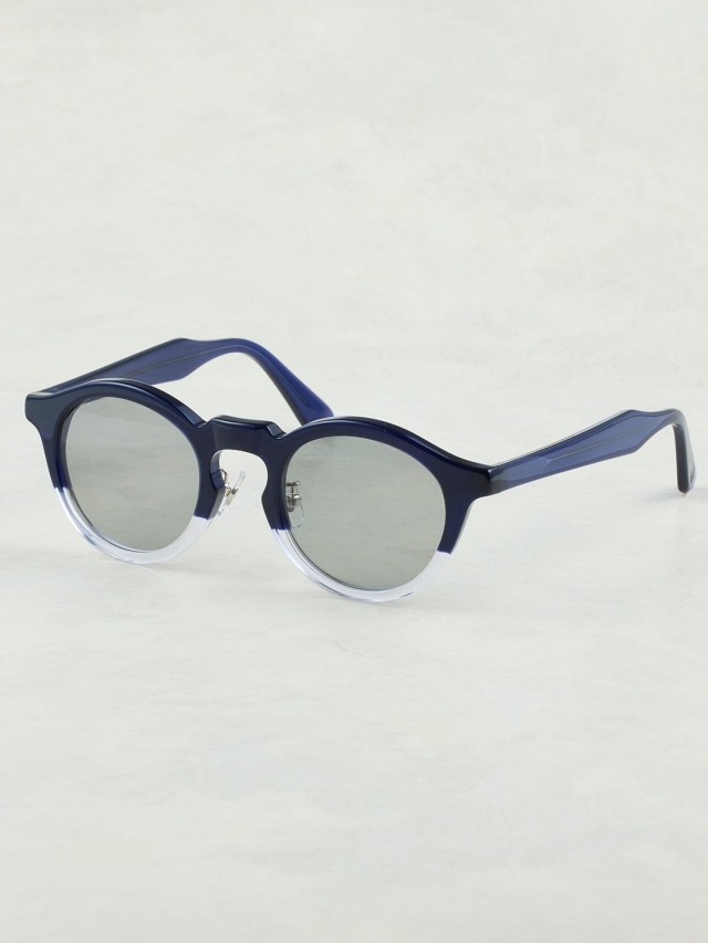 OWN 「#21 BLUE × CLEAR / LIGHT SMOKE」 ボストンタイプグラッシーズ