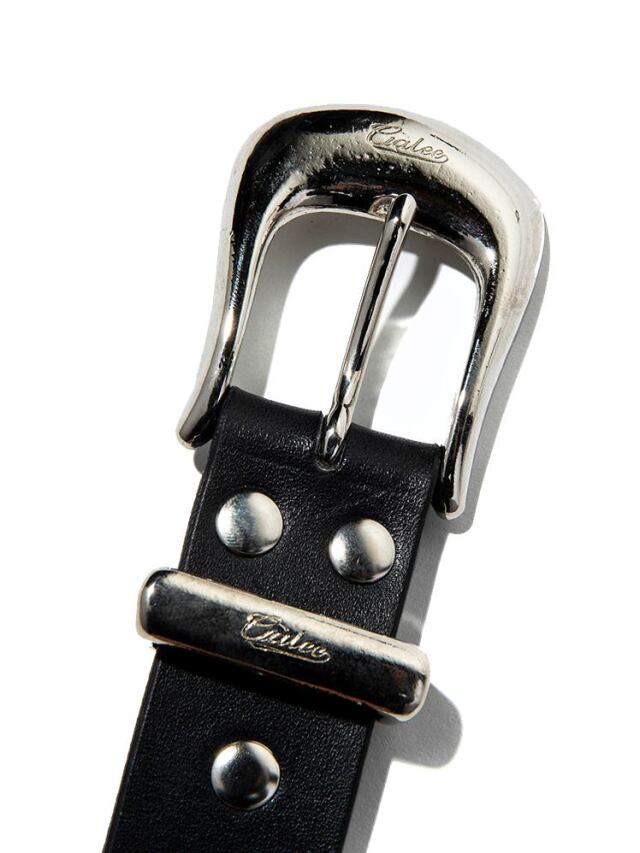 CALEE 「LEATHER PLANE BELT」 レザーベルト