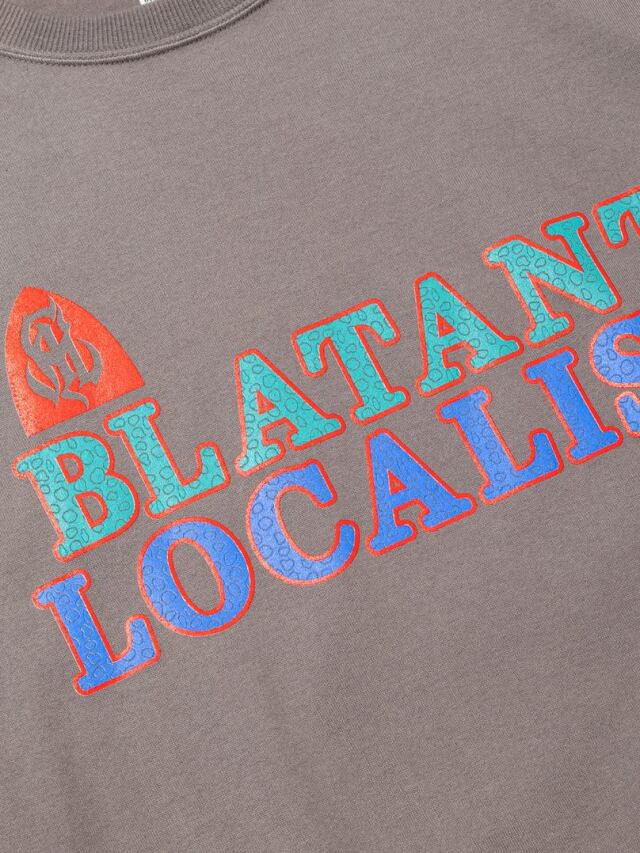 CALEE 「B.L LOGO DROP S/S TEE」 ドロップショルダープリントティーシャツ