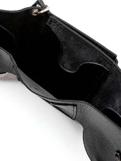 CALEE  ミニウォレット CALEE - 【ラスト1点】PLANE LEATHER MULTI WALLET (BLACK