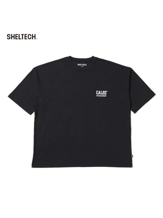 CALEE 「× SHELTECH®︎ CALEE NATIONAL LOGO WIDE TEE
