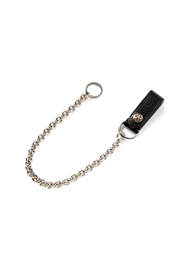 CALEE 「SILVER STAR CONCHO LEATHER WALLET CHAIN」 レザー