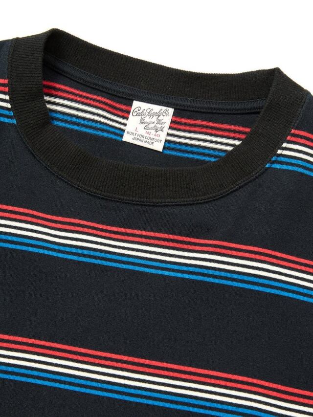 CALEE 「HARLEY BORDER L/S CS」 ボーダーロングスリーブティーシャツ